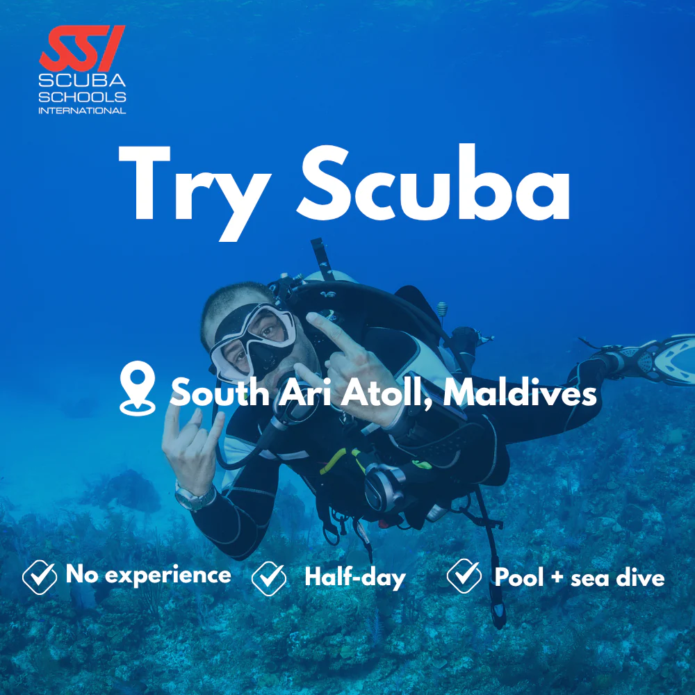 SSI Discover Scuba course in South Ari Atoll