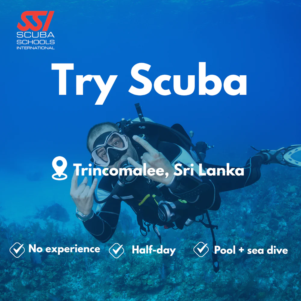 SSI Discover Scuba course in Trincomalee