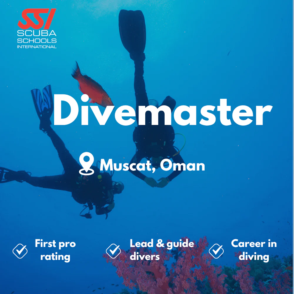 SSI Divemaster course in Muscat