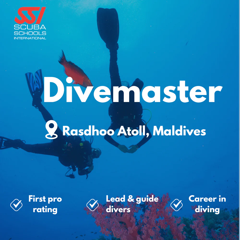 SSI Divemaster course in Rasdhoo Atoll
