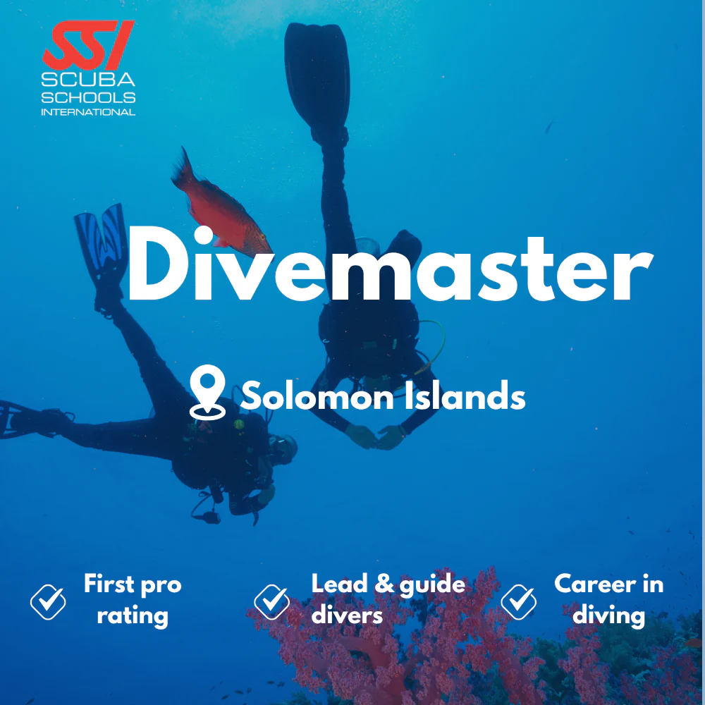 SSI Divemaster course in Solomon Islands