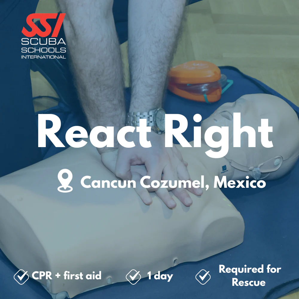 SSI Emergency First Response course in Cancun Cozumel