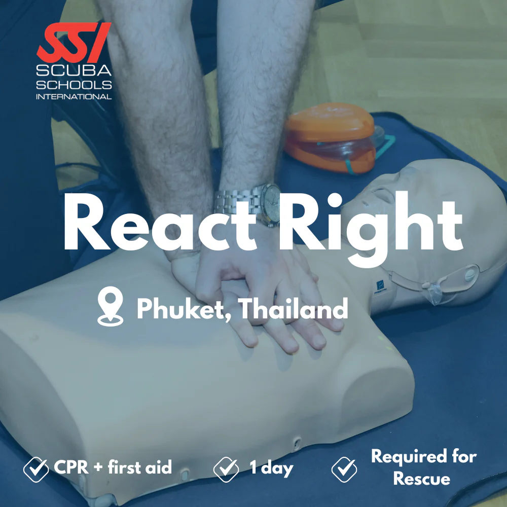 SSI Emergency First Response course in Phuket