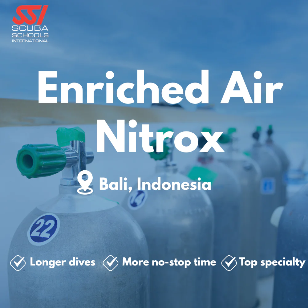 SSI Enriched Air (Nitrox) course in Bali