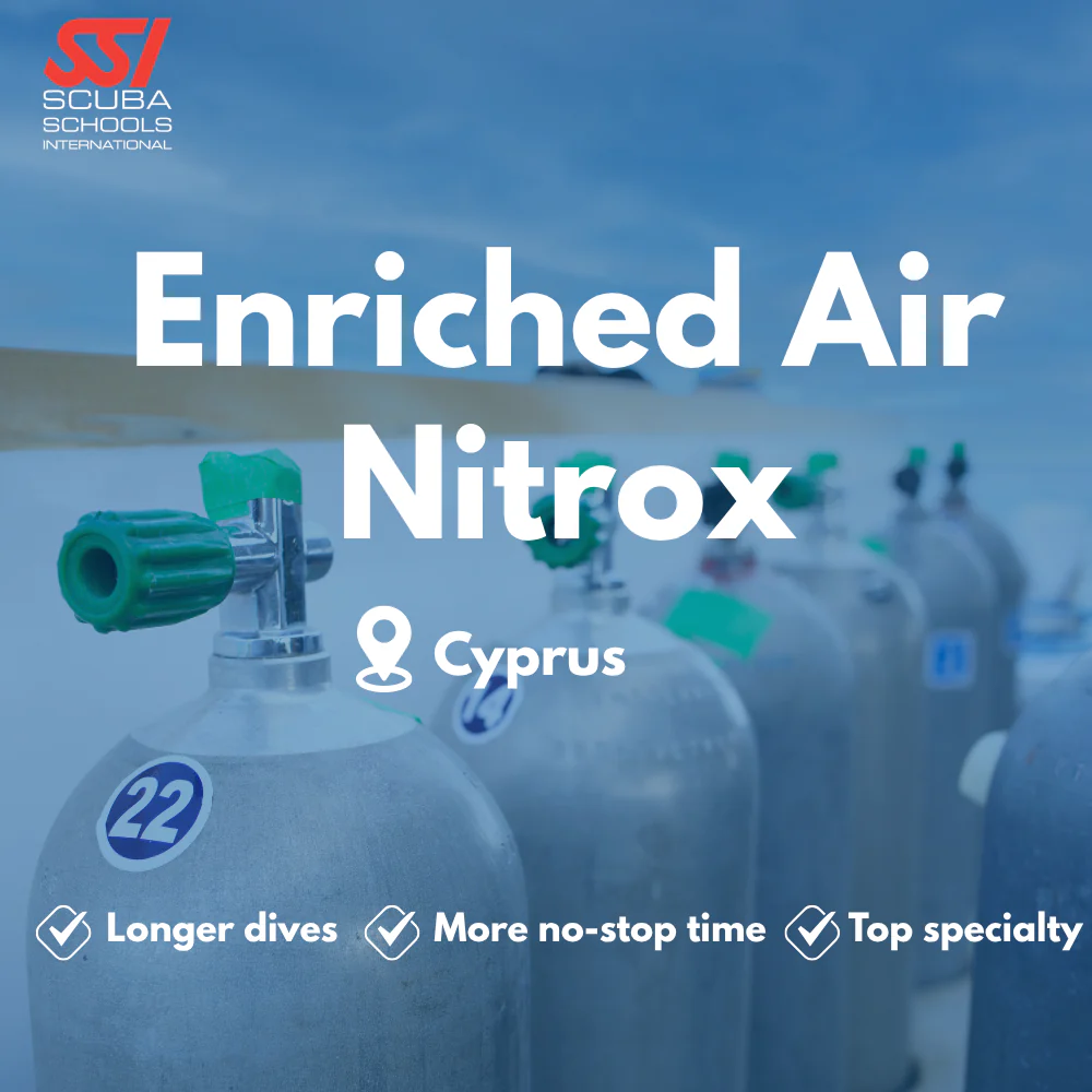 SSI Enriched Air (Nitrox) course in Cyprus