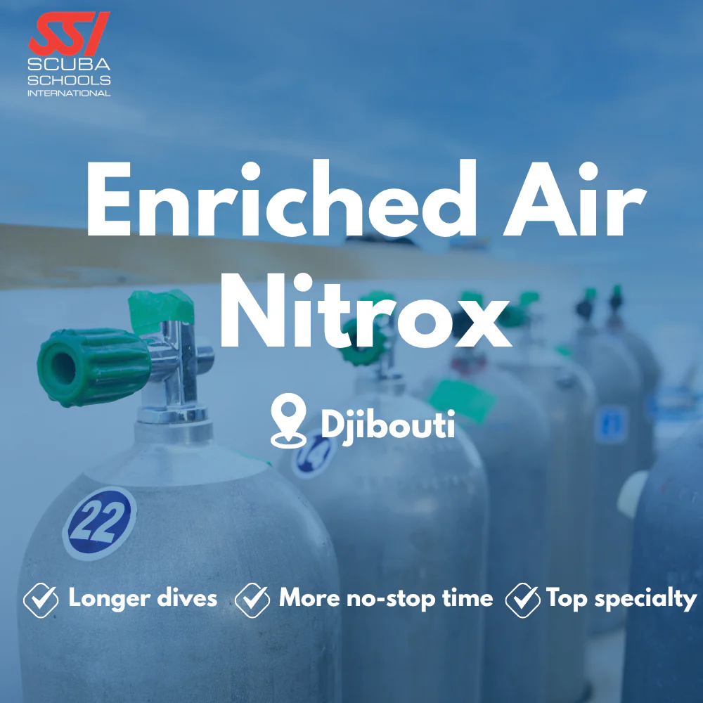 SSI Enriched Air (Nitrox) course in Djibouti