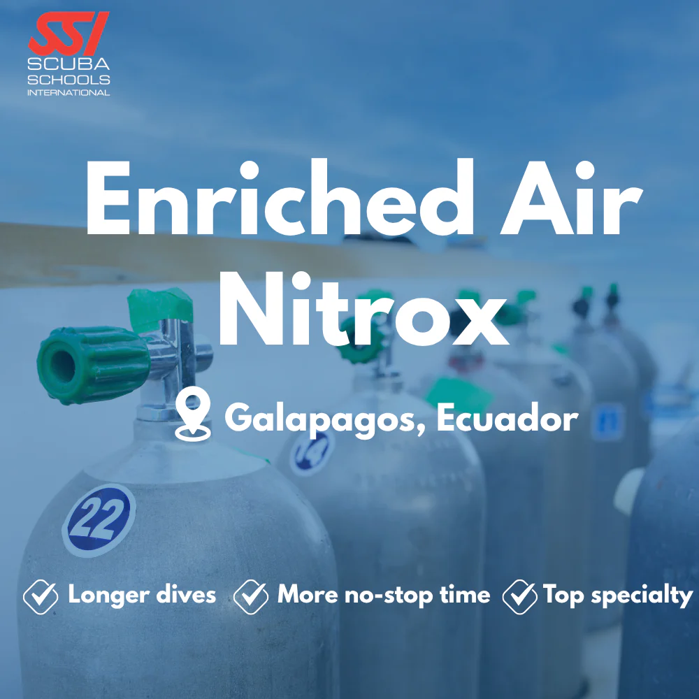 SSI Enriched Air (Nitrox) course in Galapagos