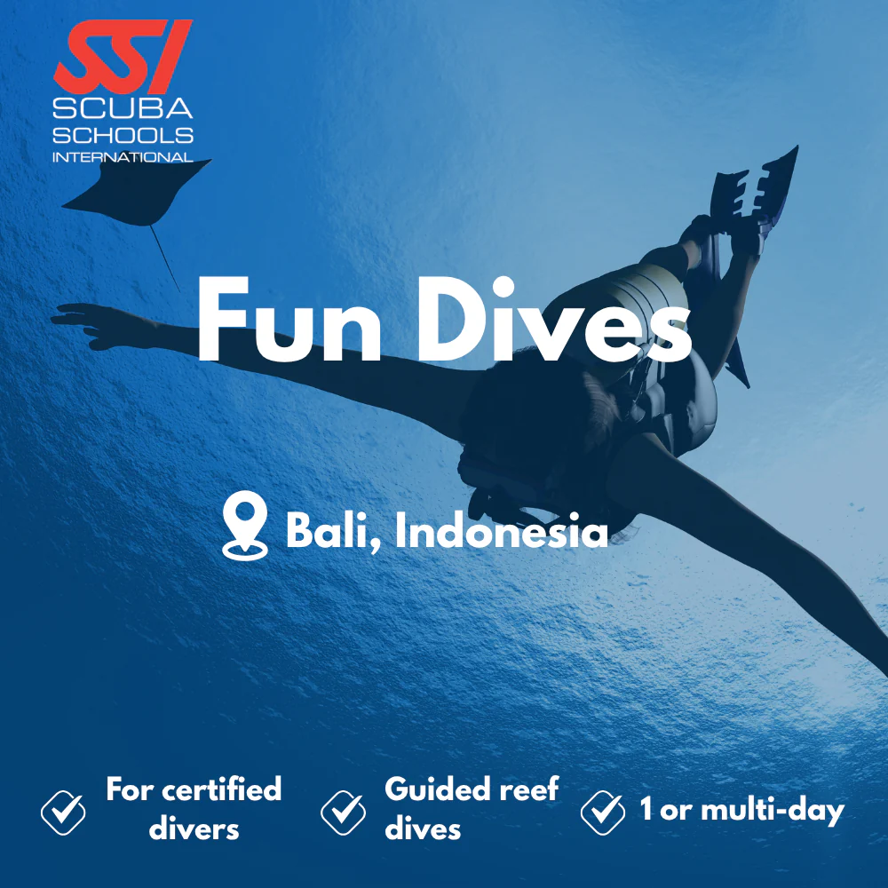 SSI Fun Dives course in Bali