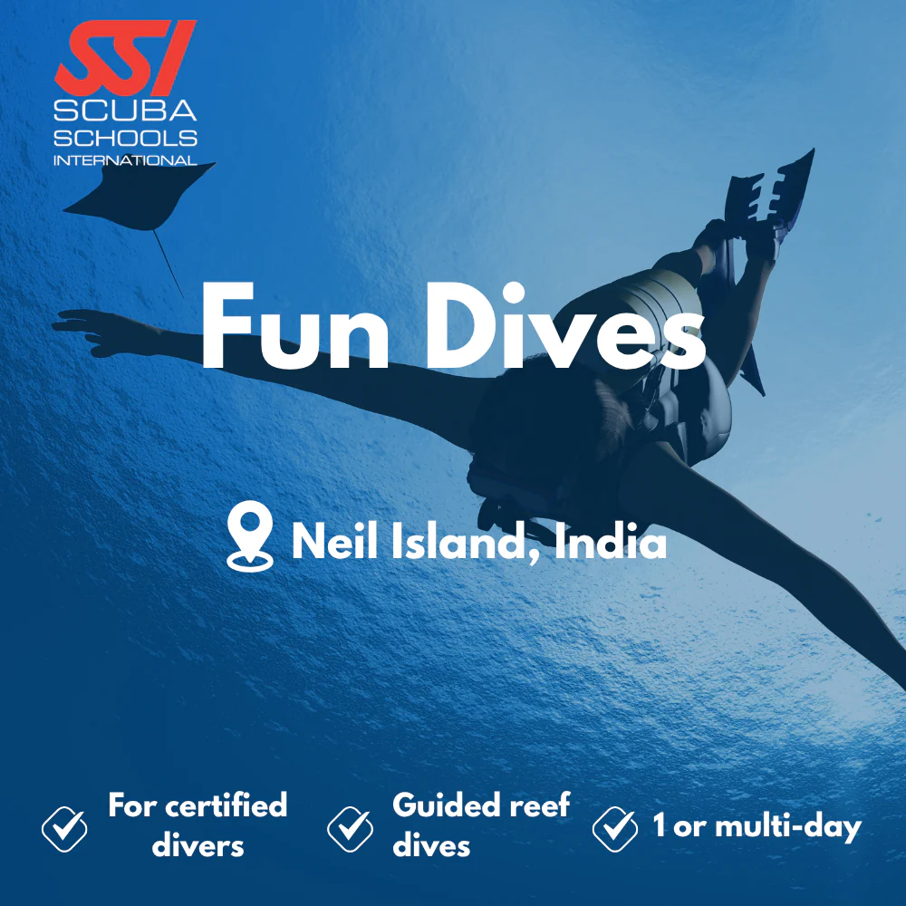 SSI Fun Dives course in Neil Island