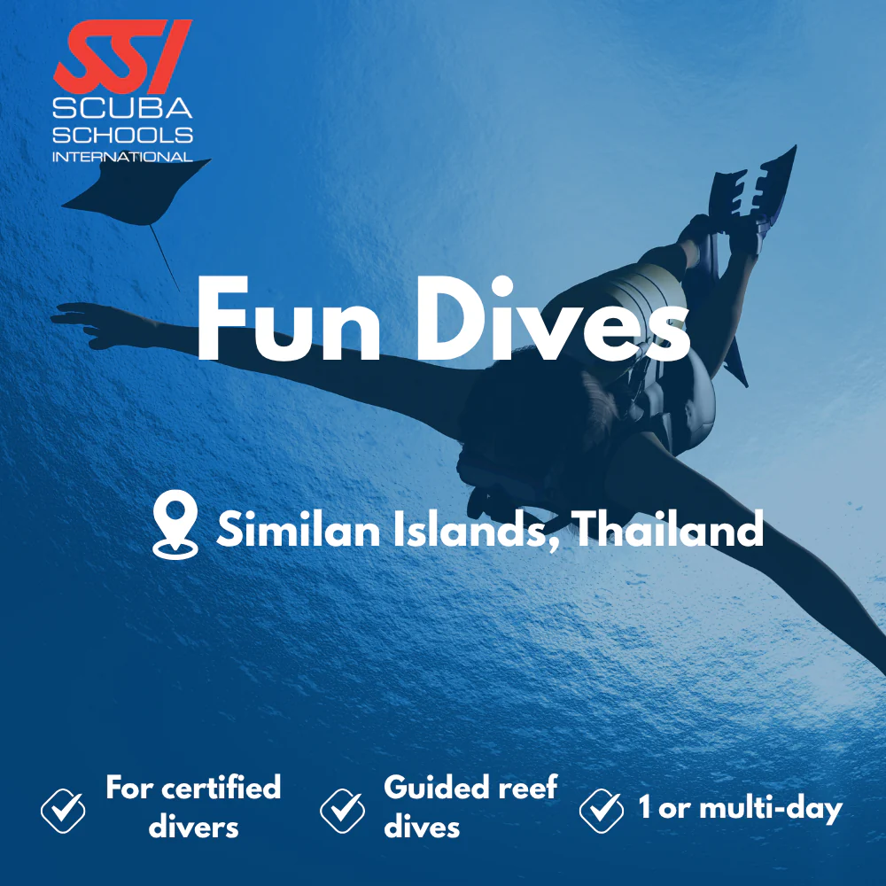 SSI Fun Dives course in Similan Islands