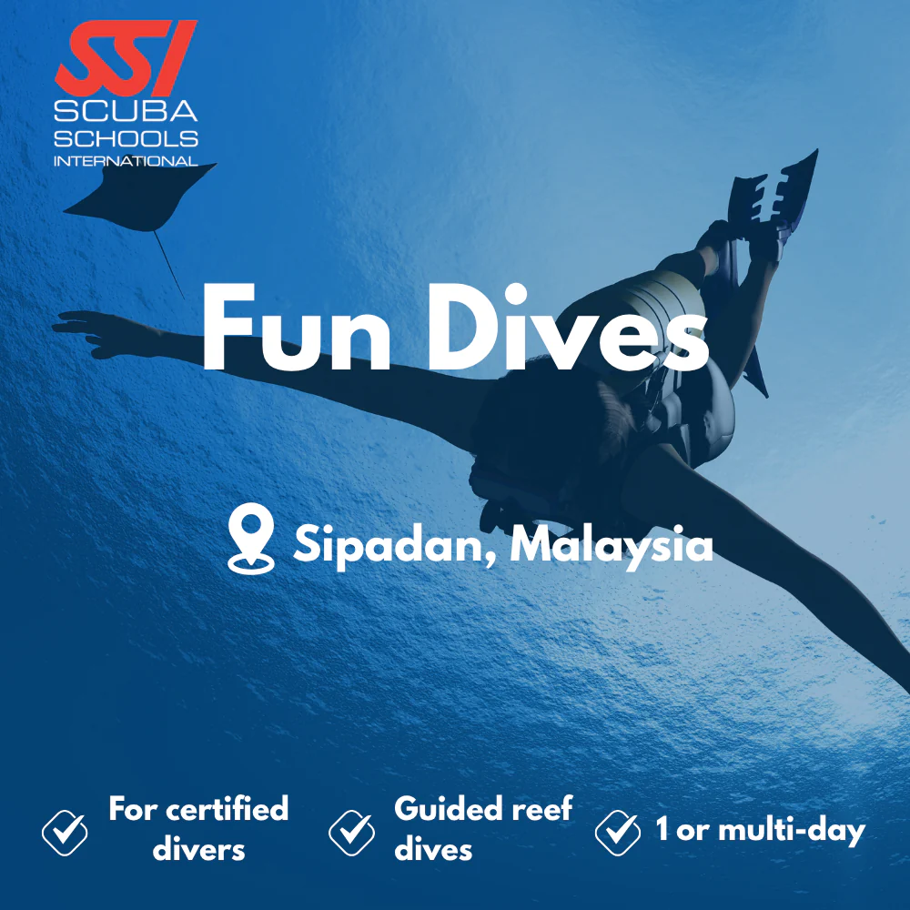 SSI Fun Dives course in Sipadan