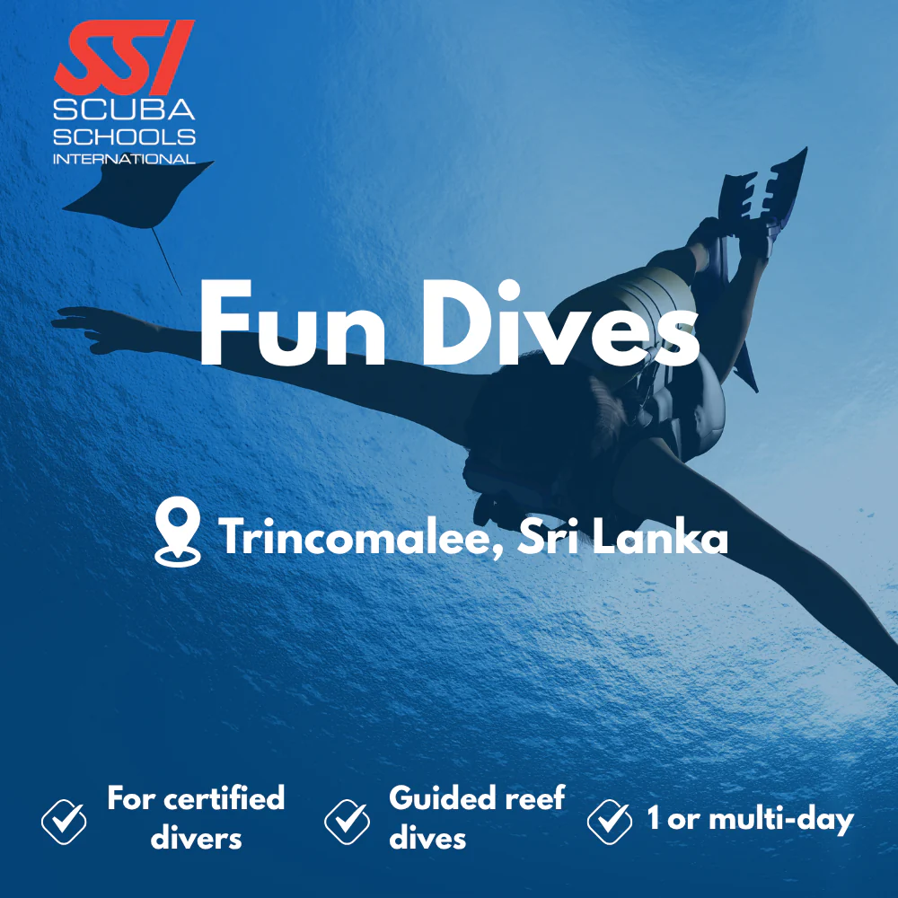 SSI Fun Dives course in Trincomalee