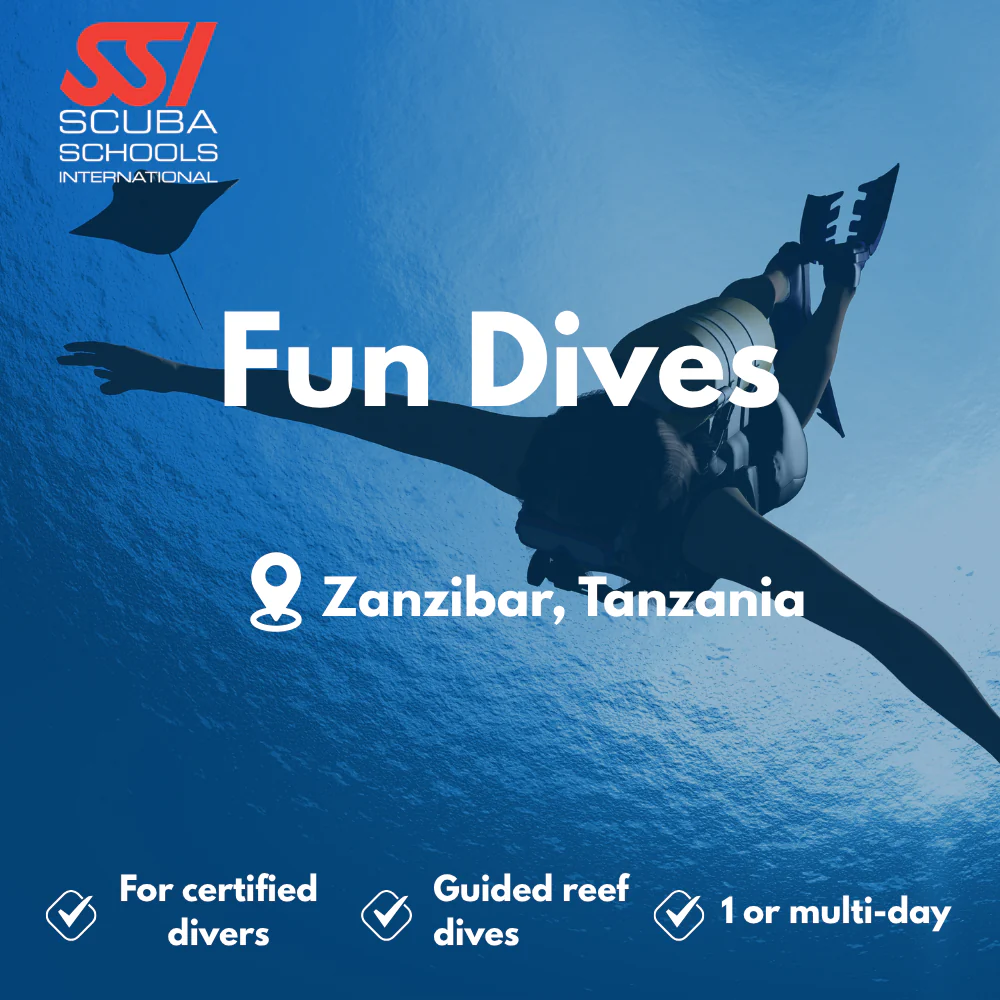 SSI Fun Dives course in Zanzibar