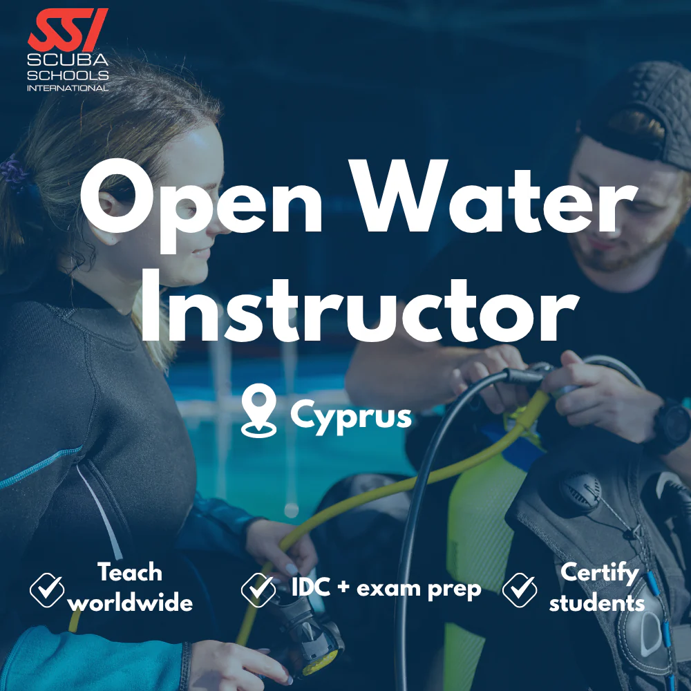 SSI Instructor / IDC course in Cyprus