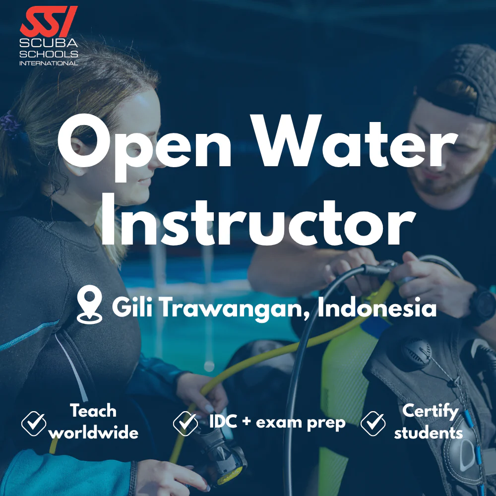 SSI Instructor / IDC course in Gili Trawangan
