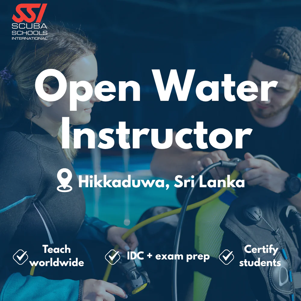 SSI Instructor / IDC course in Hikkaduwa