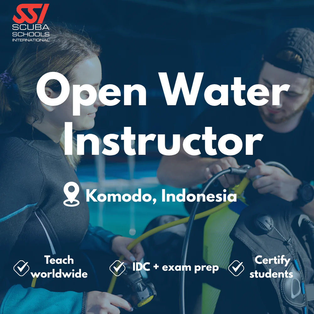 SSI Instructor / IDC course in Komodo
