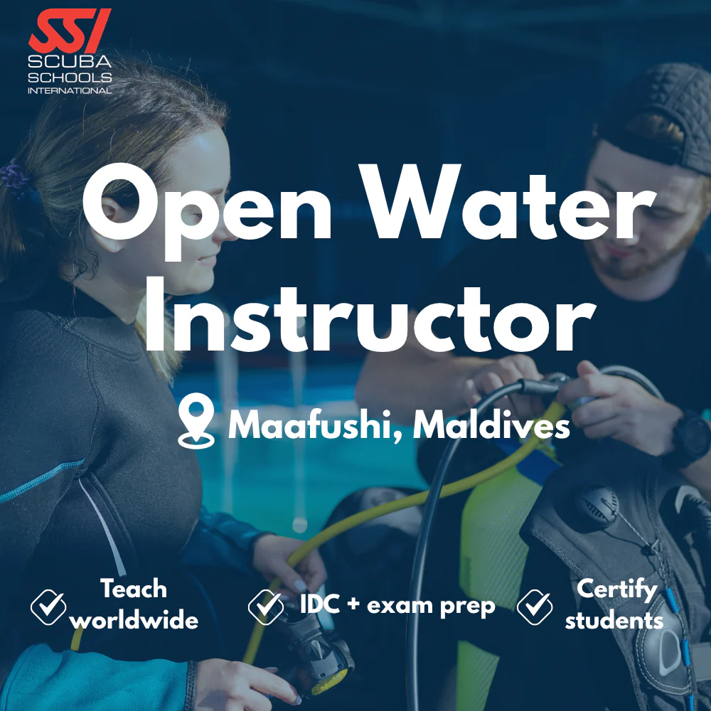 SSI Instructor / IDC course in Maafushi