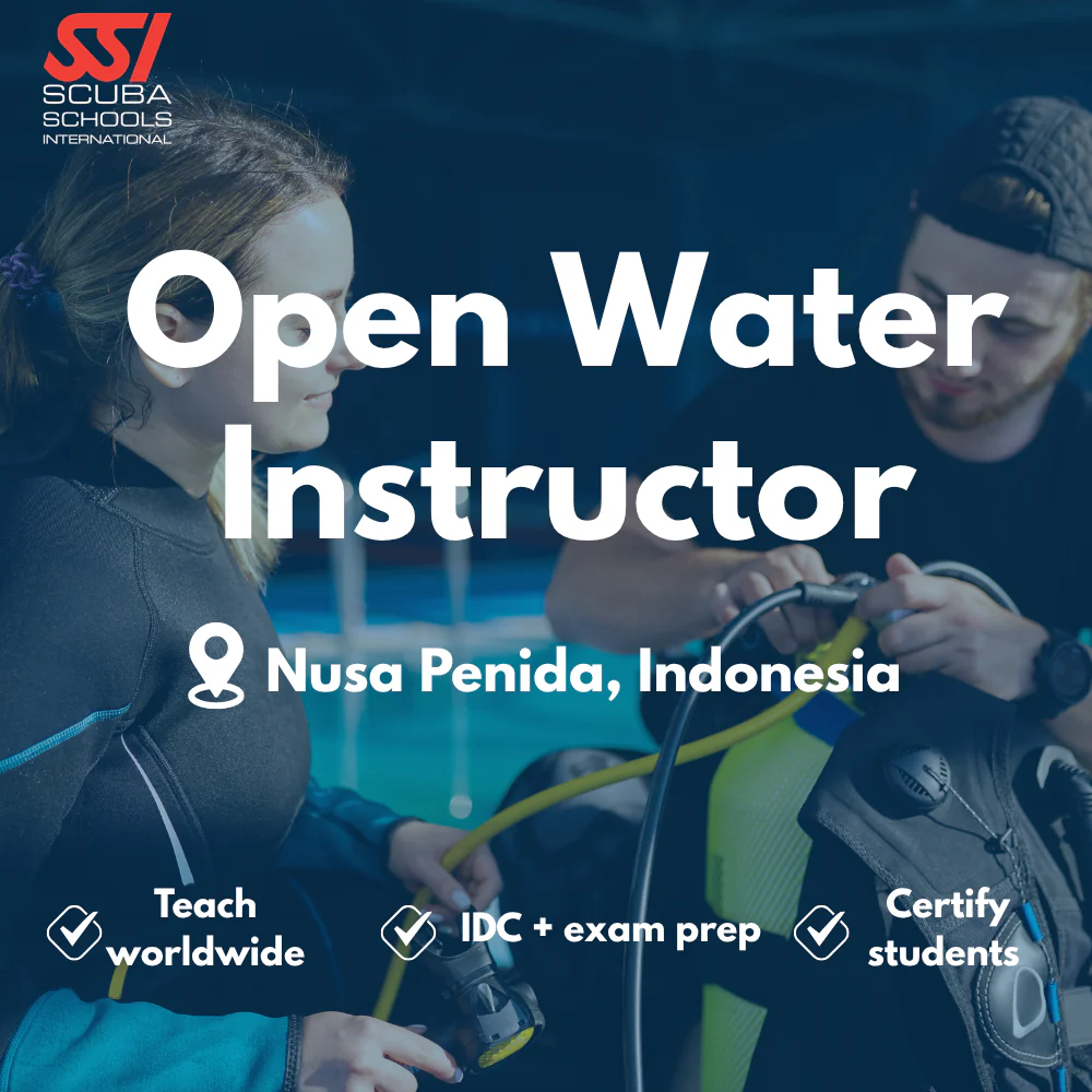 SSI Instructor / IDC course in Nusa Penida