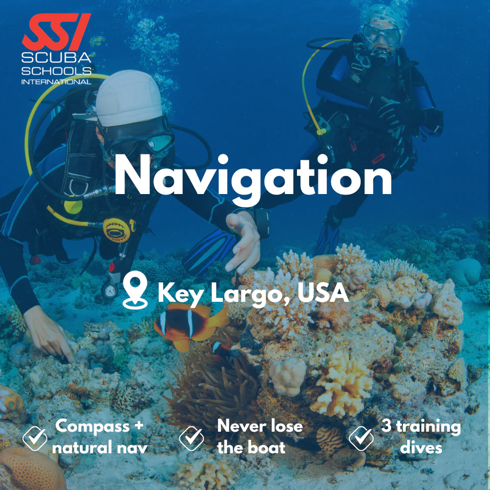 SSI Underwater Navigation course in Key Largo