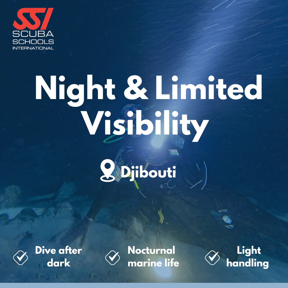 SSI Night Diver course in Djibouti