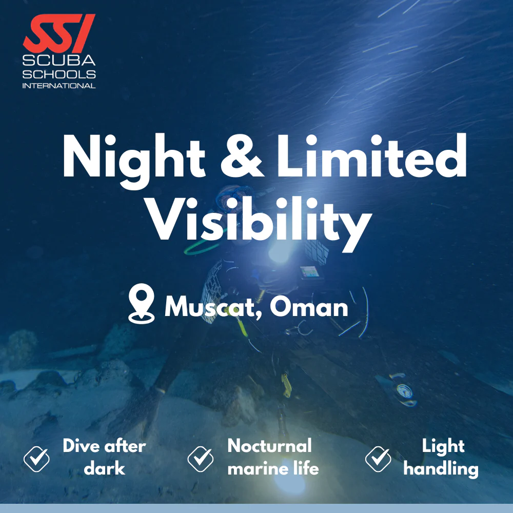 SSI Night Diver course in Muscat