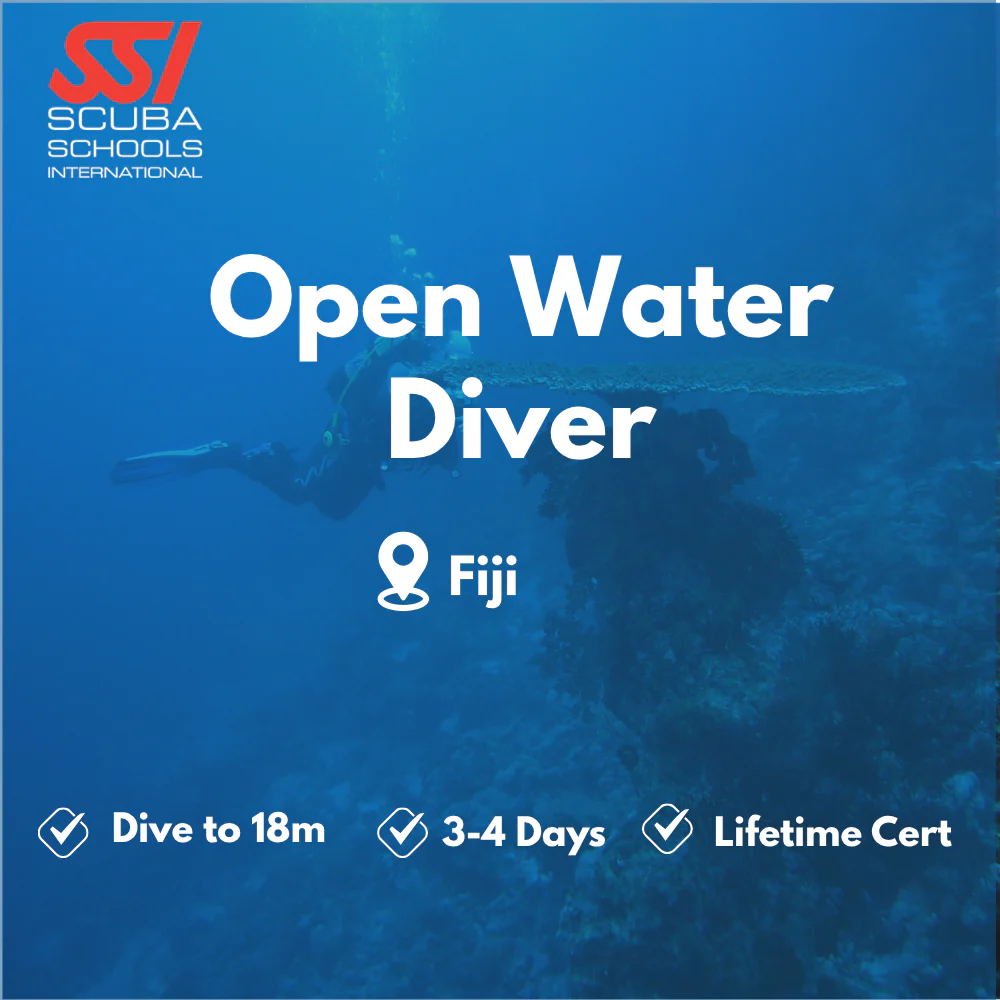 SSI Open Water Diver course in Fiji