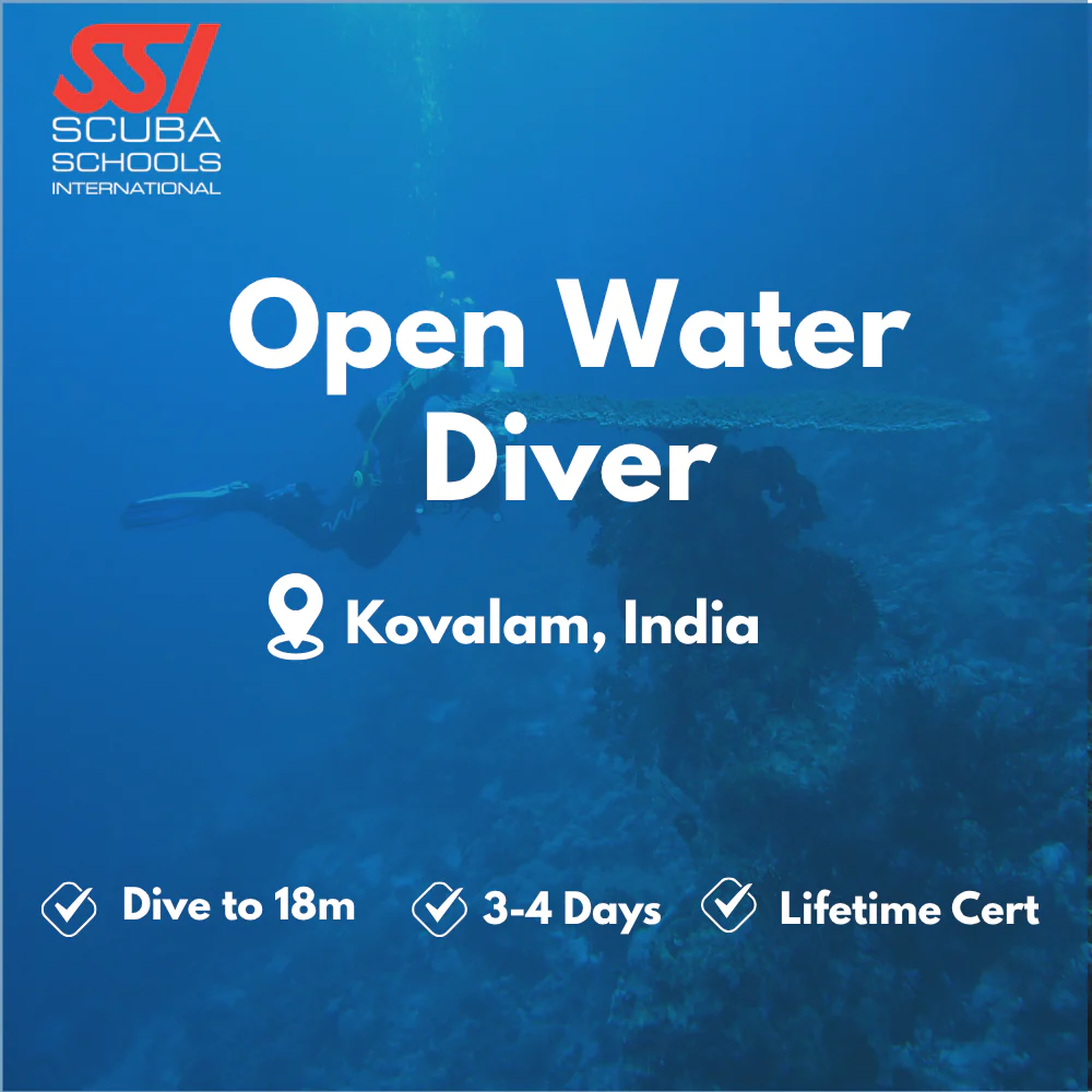 SSI Open Water Diver course in Kovalam