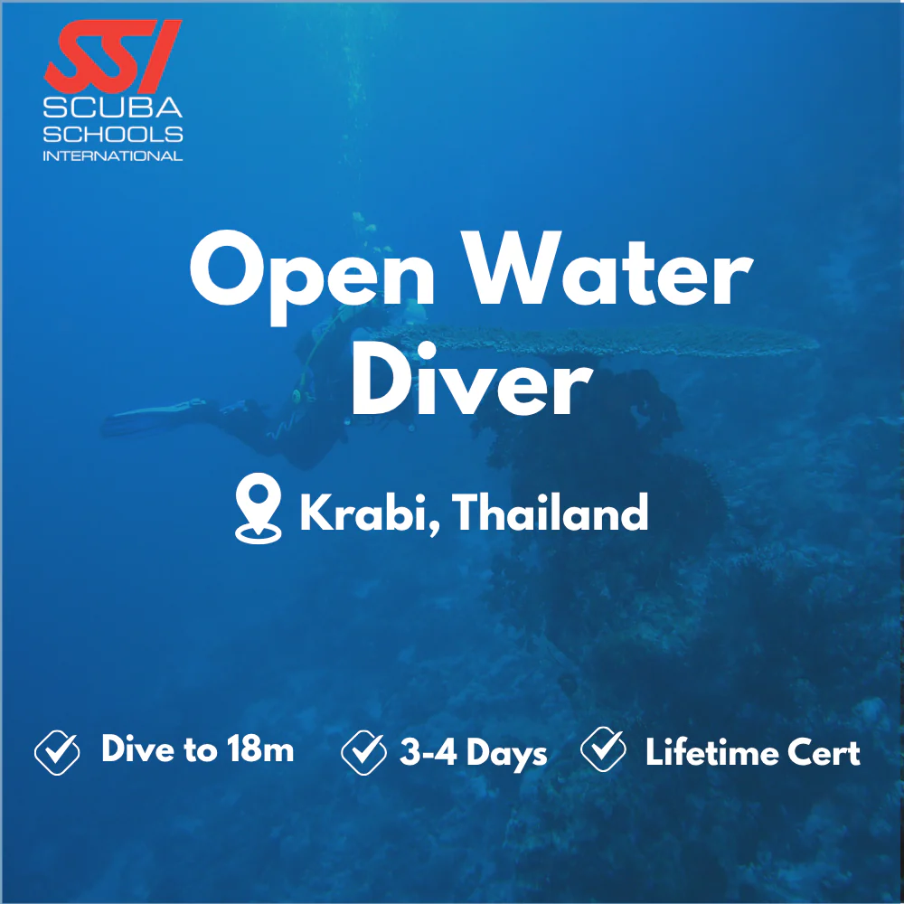 SSI Open Water Diver course in Krabi