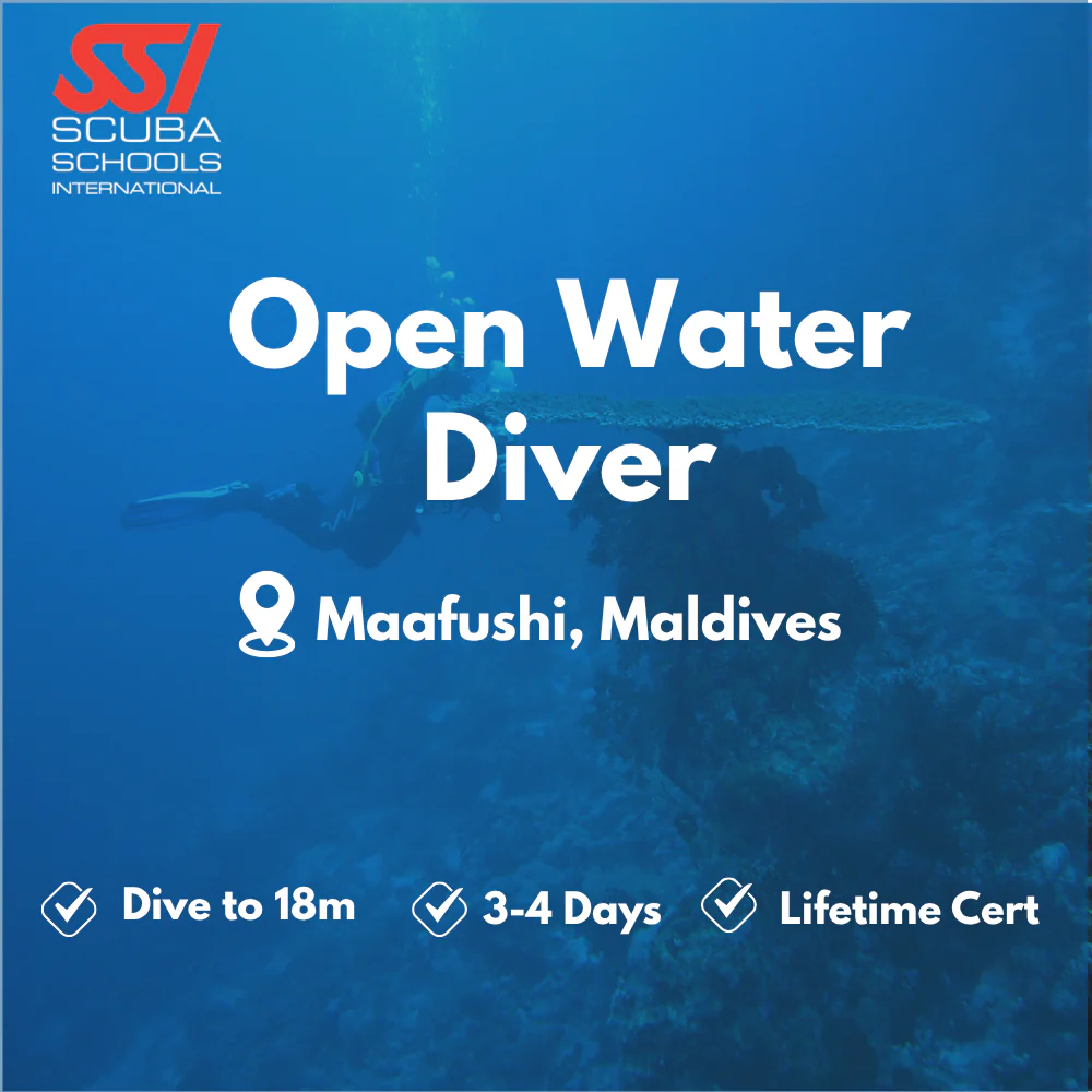 SSI Open Water Diver course in Maafushi