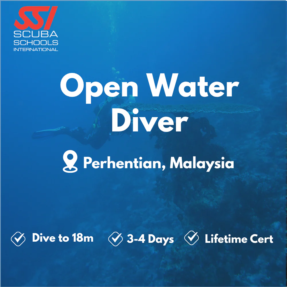 SSI Open Water Diver course in Perhentian