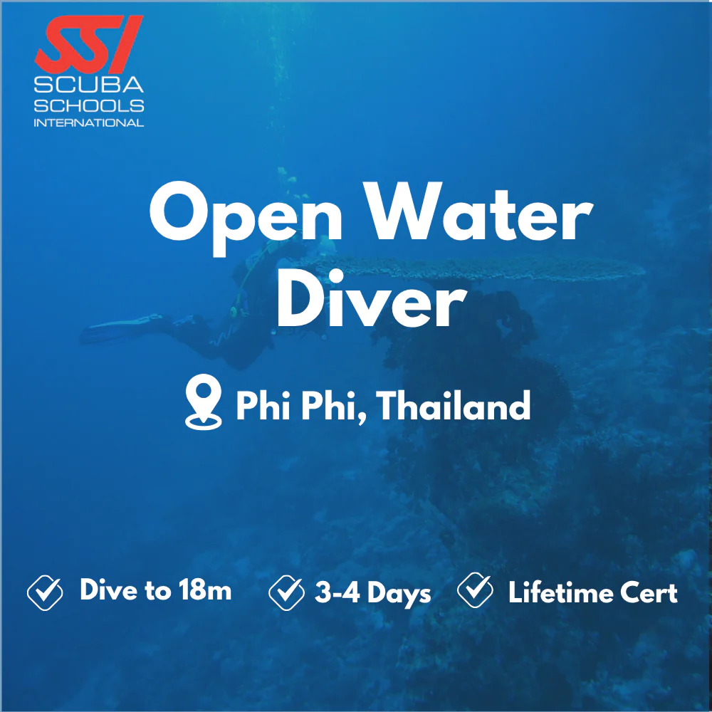SSI Open Water Diver course in Phi Phi