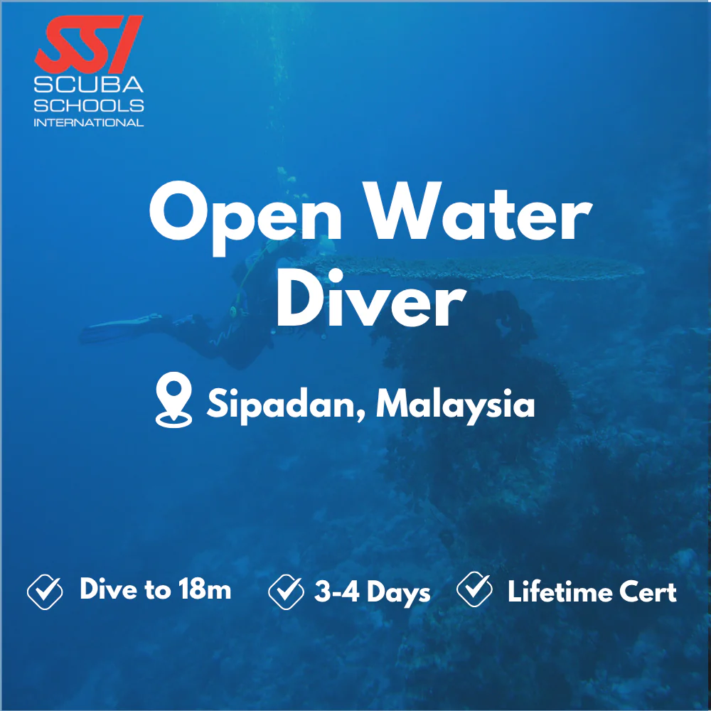SSI Open Water Diver course in Sipadan