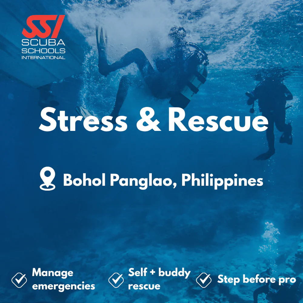 SSI Rescue Diver course in Bohol Panglao
