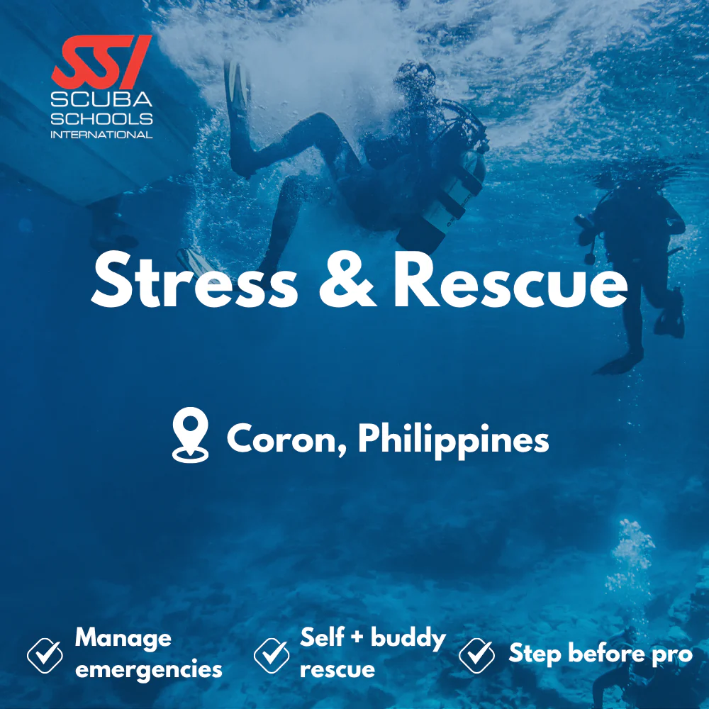 SSI Rescue Diver course in Coron