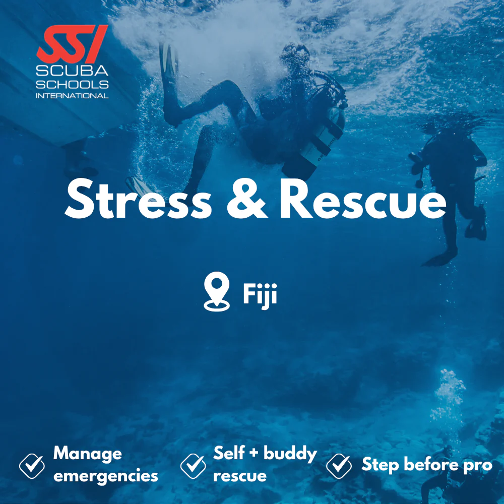SSI Rescue Diver course in Fiji