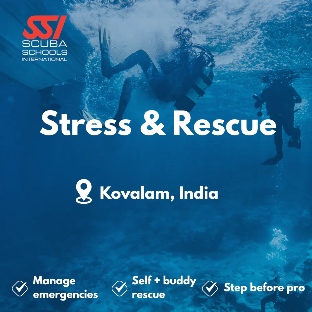 SSI Rescue Diver course in Kovalam