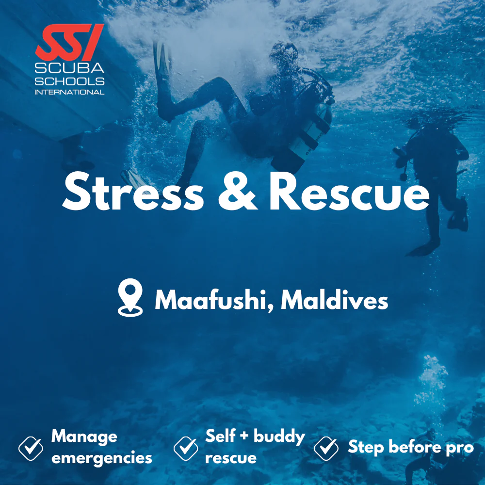 SSI Rescue Diver course in Maafushi