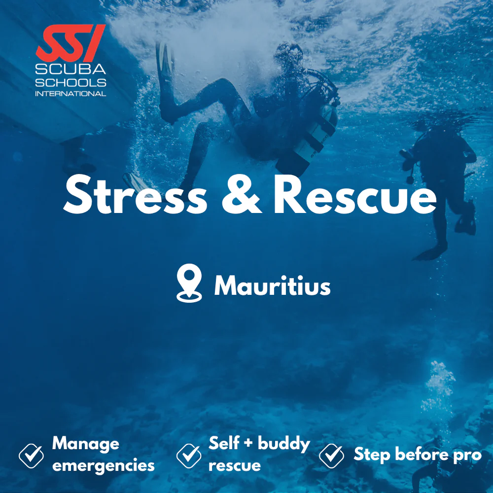 SSI Rescue Diver course in Mauritius