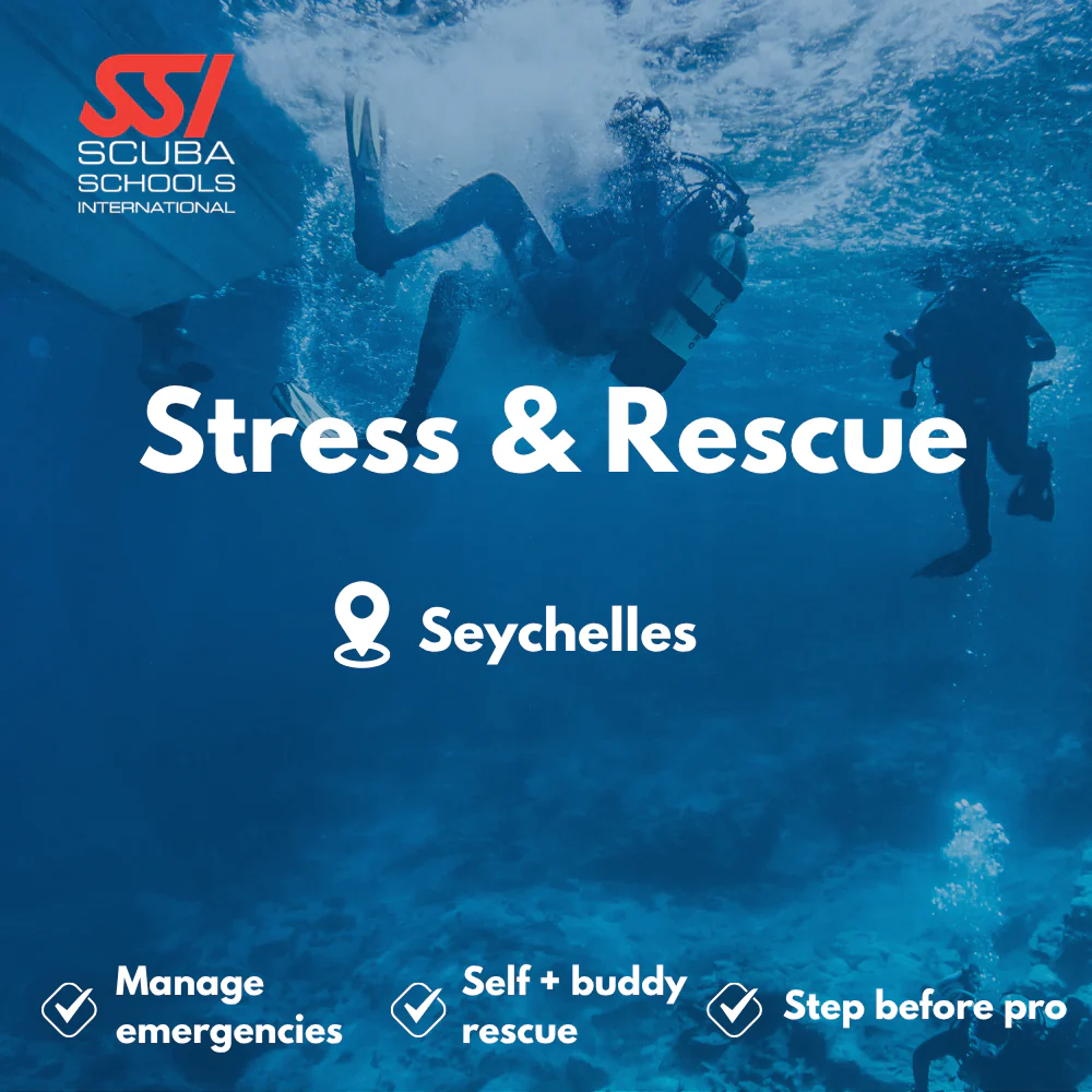 SSI Rescue Diver course in Seychelles