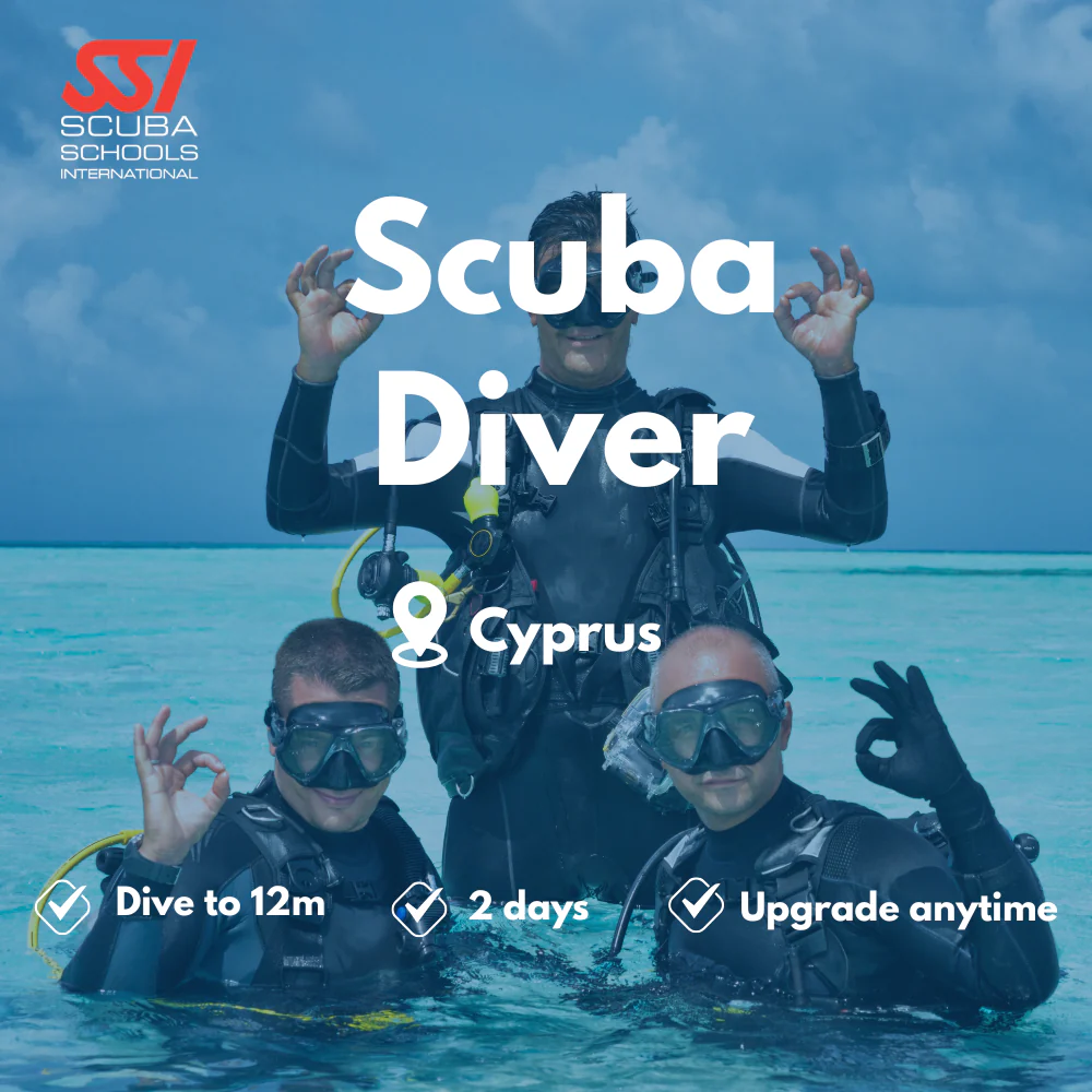 SSI Scuba Diver course in Cyprus