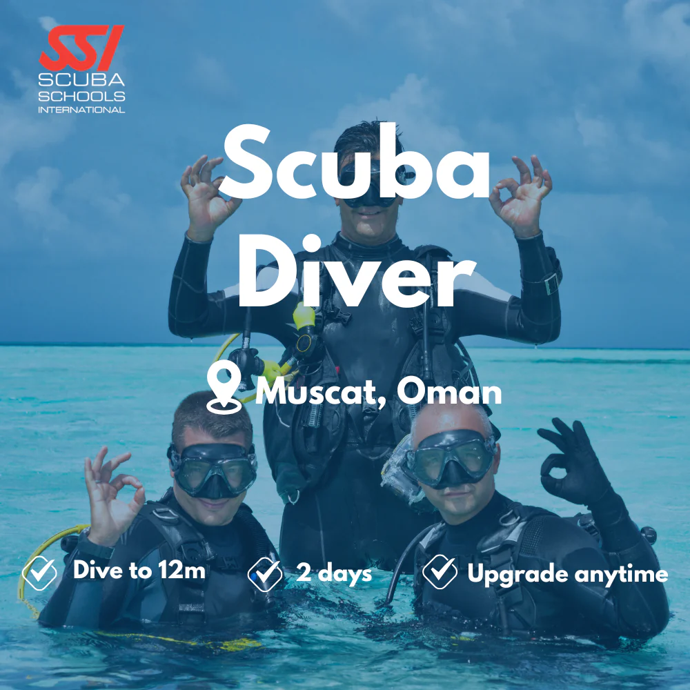 SSI Scuba Diver course in Muscat