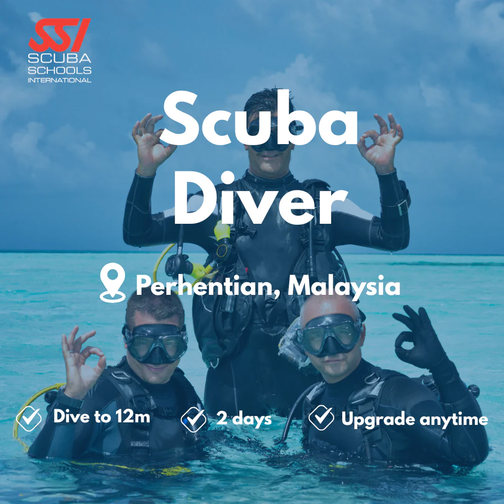 SSI Scuba Diver course in Perhentian