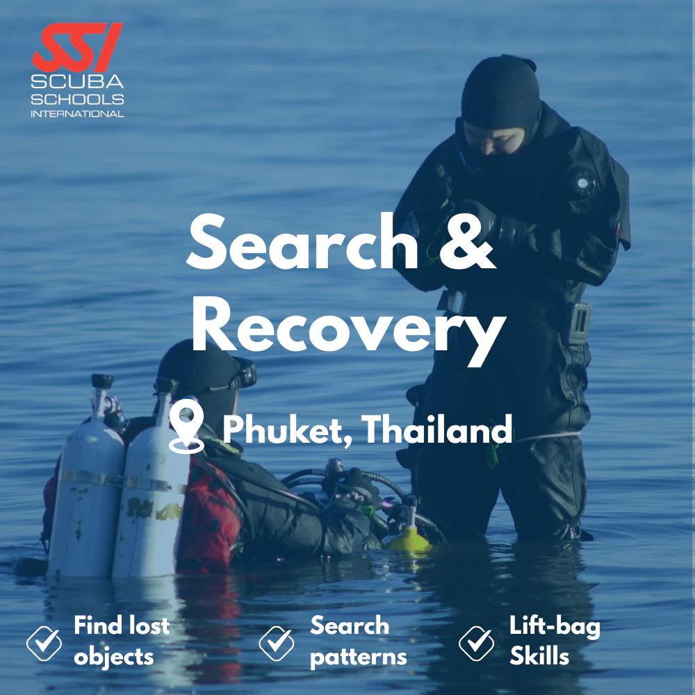 SSI Search & Recovery course in Phuket