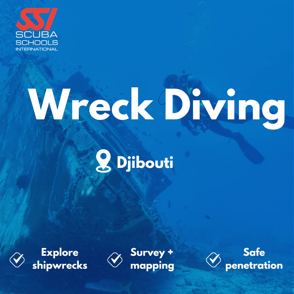 SSI Wreck Diver course in Djibouti