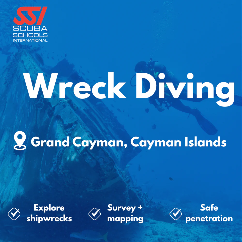 SSI Wreck Diver course in Grand Cayman